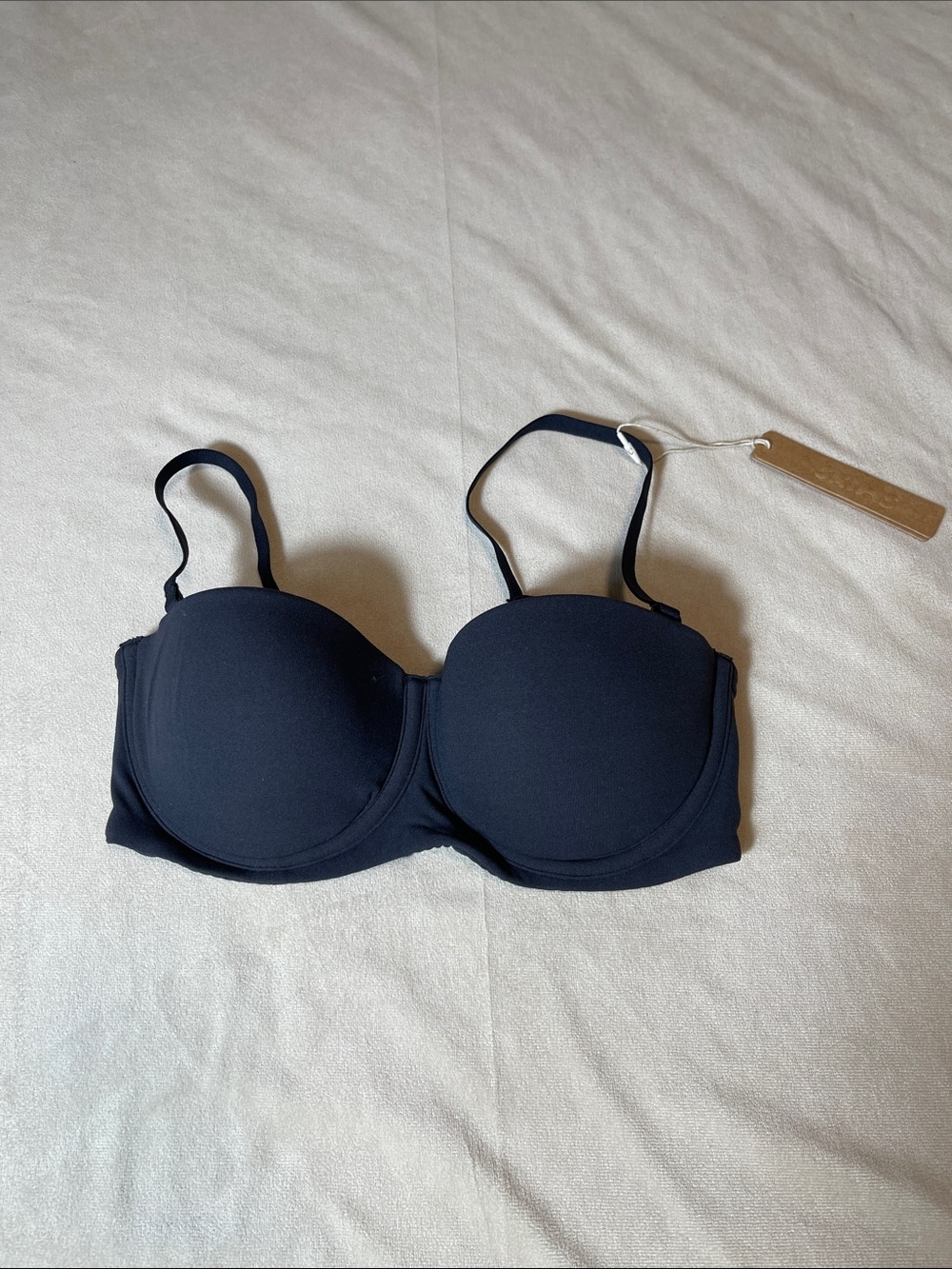 SKIMS Fits Everybody Convertible Strapless Bra Onyx 32B NWT